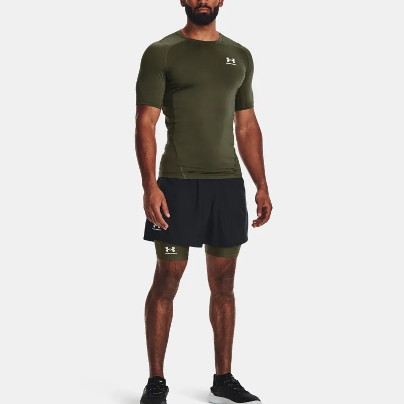 PUMA Men's HeatGear® Short Sleeve T Shirt Men's Ocean Green-2