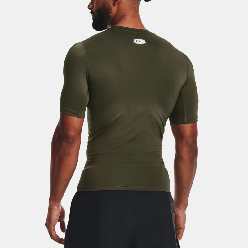 PUMA Men's HeatGear® Short Sleeve T Shirt Men's Ocean Green-4