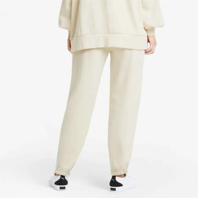 PUMA Knitted Sports Pants Women's Light Brown-4