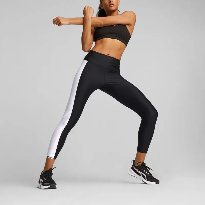 PUMA Athletic Trousers Women's Black-White-2