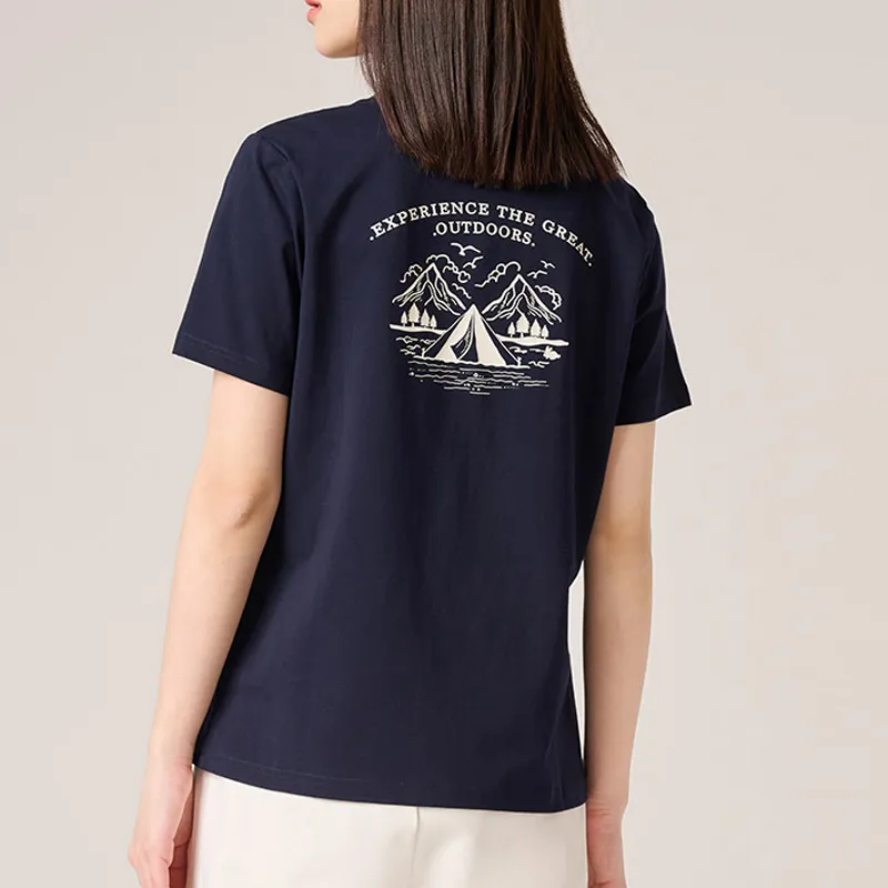 OUTDOOR PRODUCTS T Shirts Women's Marine Blue-2