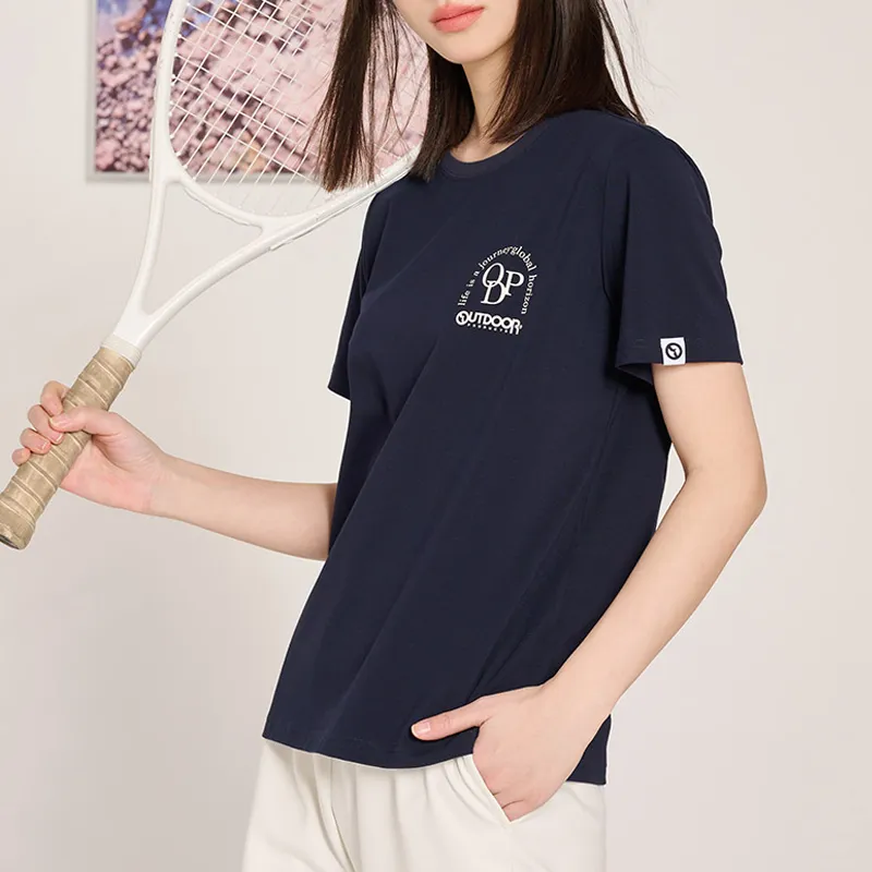 OUTDOOR PRODUCTS T Shirts Women's Marine Blue-1