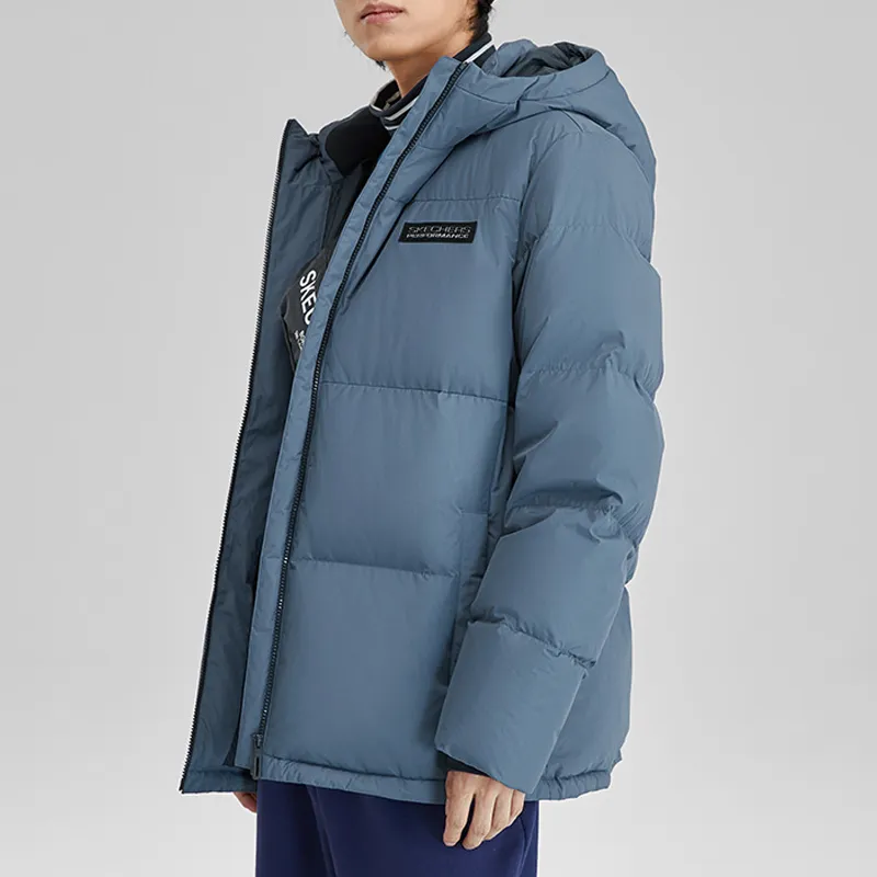 Skechers Down Jacket Men's Shadow Gray-2