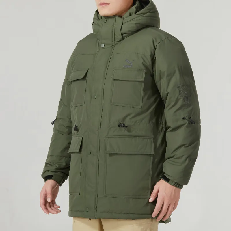 PUMA Brenner Jacket Unisex Army Green-3