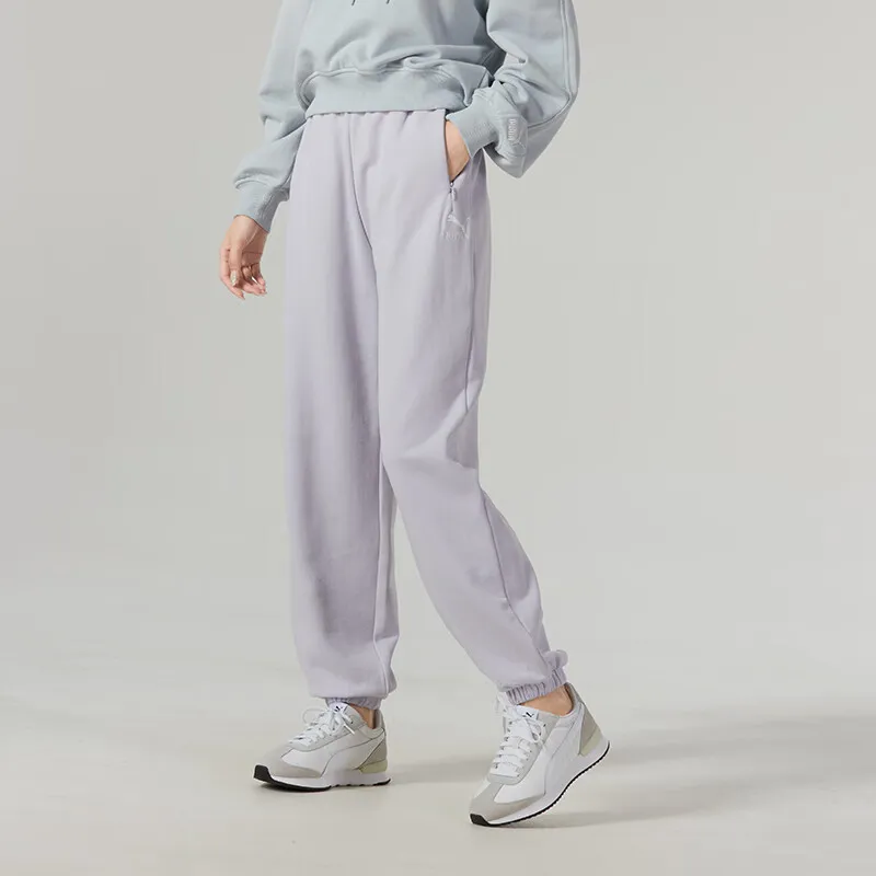 PUMA Casual Pants Women's Light Purple-1