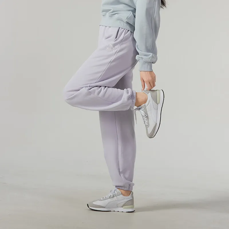 PUMA Casual Pants Women's Light Purple-2