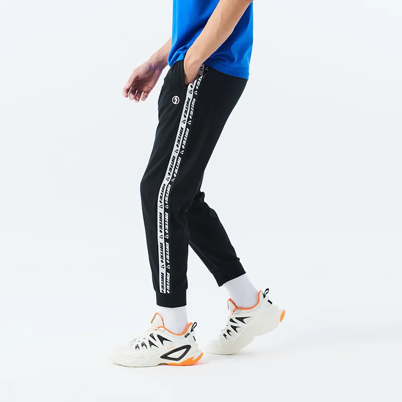 361° Life Collection Knitted Sports Pants Men's Basic Black-2