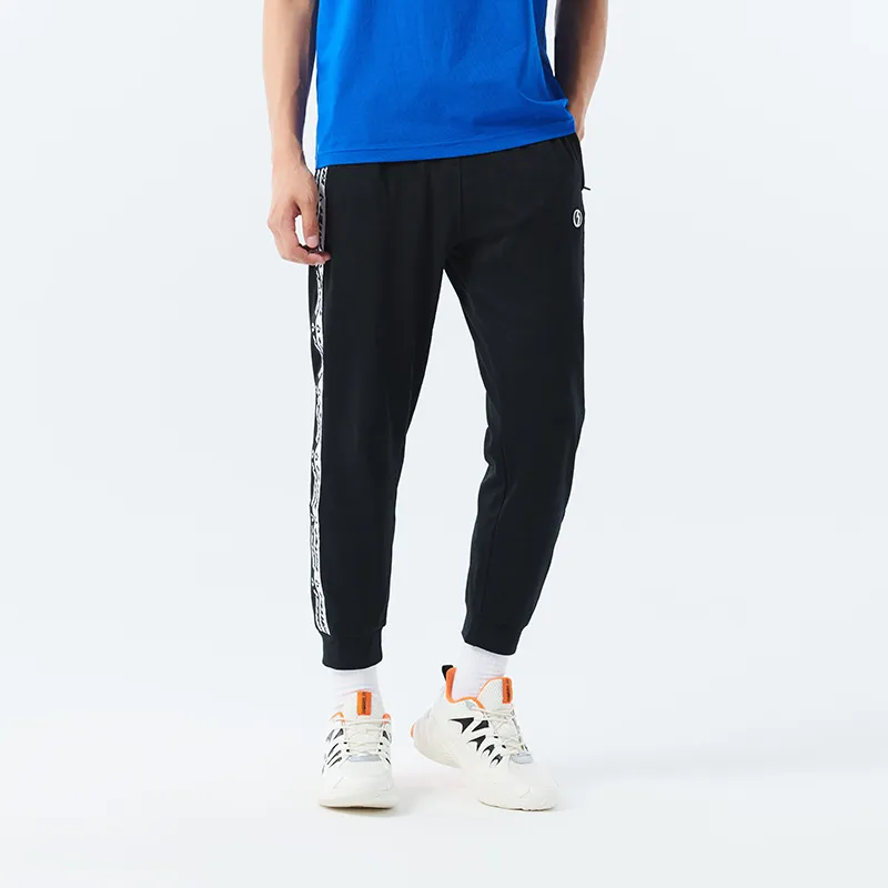 361° Life Collection Knitted Sports Pants Men's Basic Black-4