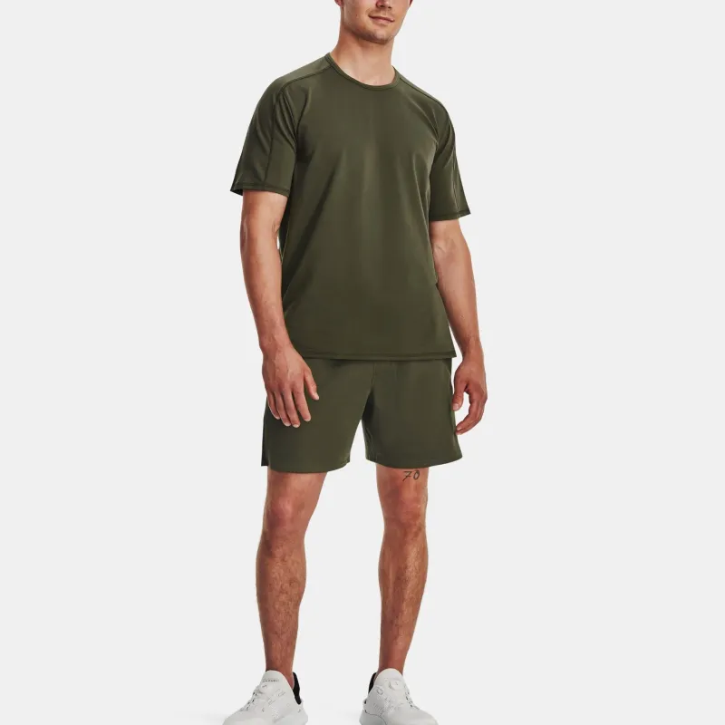 Under Armour Casual Shorts Men Army Green-4