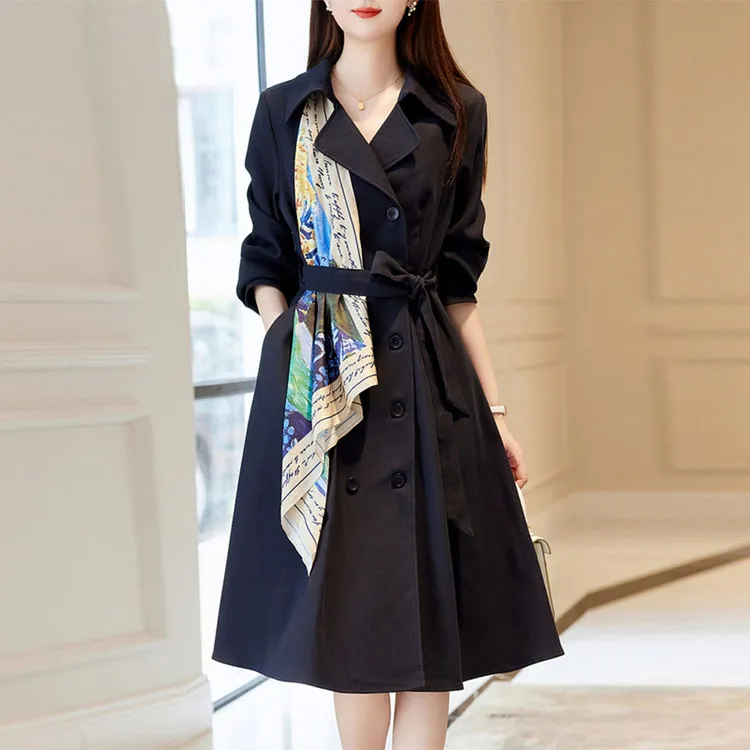 Dme Long Sleeved Dresses Women's Navy Blue-2