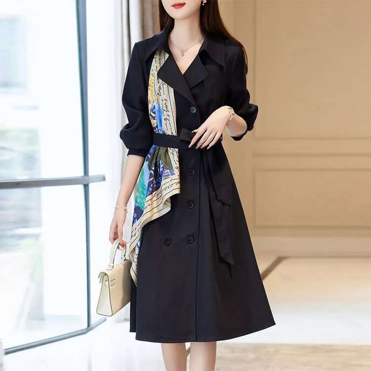 Dme Long Sleeved Dresses Women's Navy Blue-1