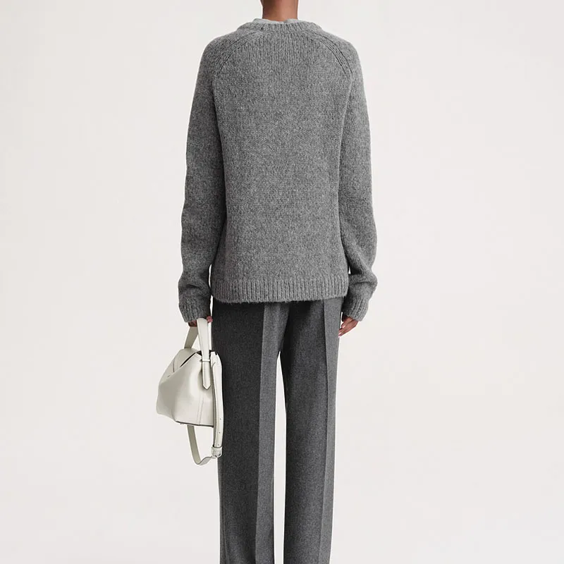 TOTEME Knitwear Women's Heather Gray-2