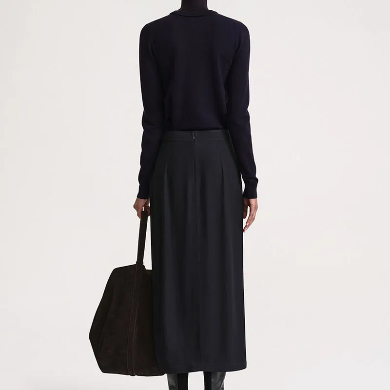 Toteme High-waist Midi Skirt-2
