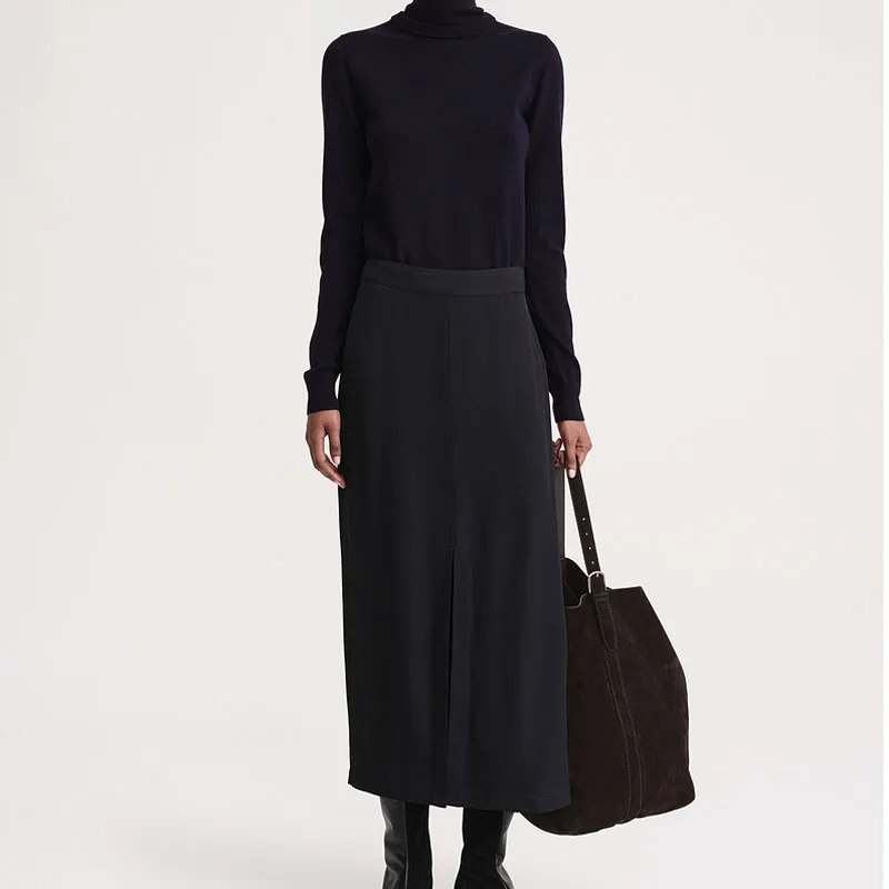 Toteme High-waist Midi Skirt-1