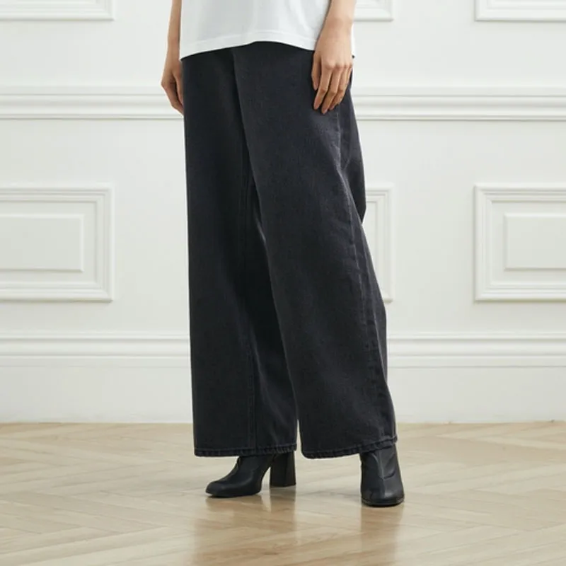 KIMHEKIM Jeans Women's Black-1