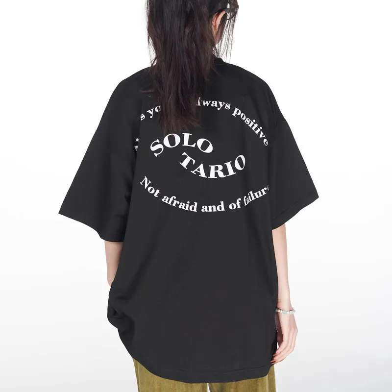 SOLOTARIO T Shirt Women's Black-1