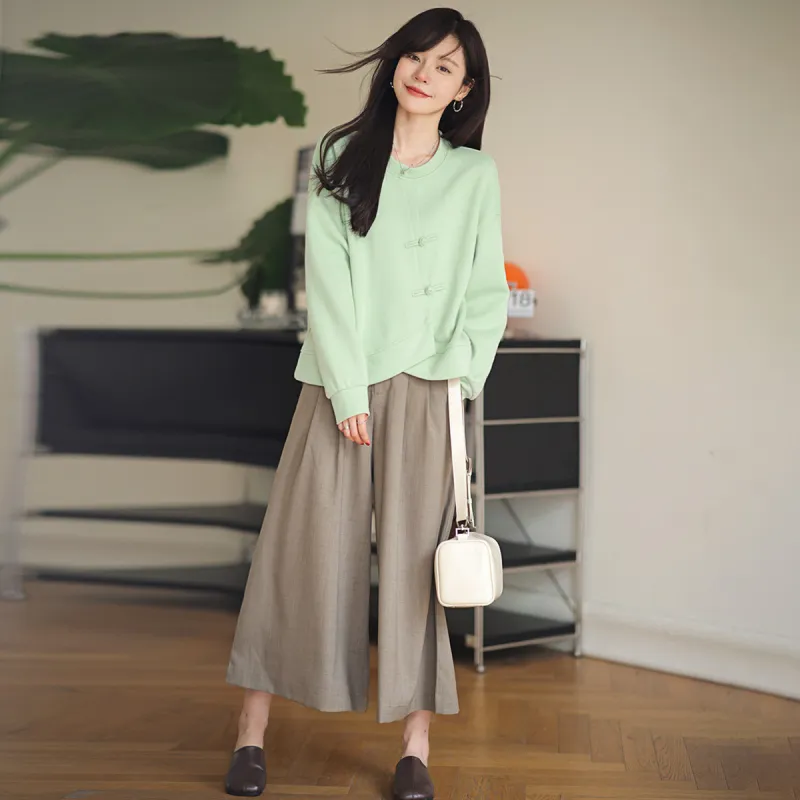 Mt Sweatshirt Women's Pea Green-1