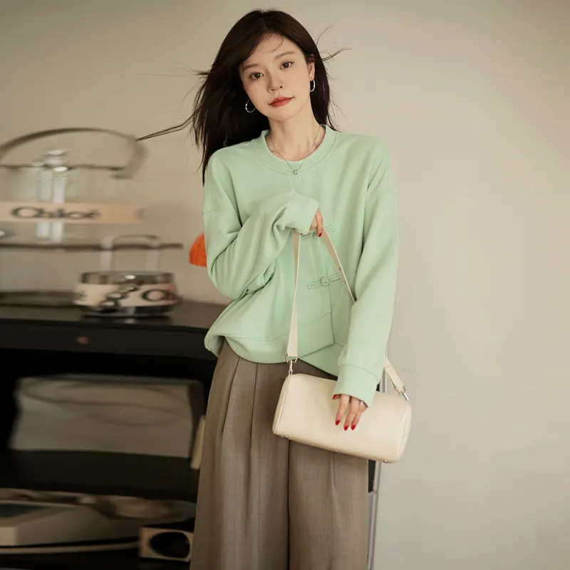 Mt Sweatshirt Women's Pea Green-2