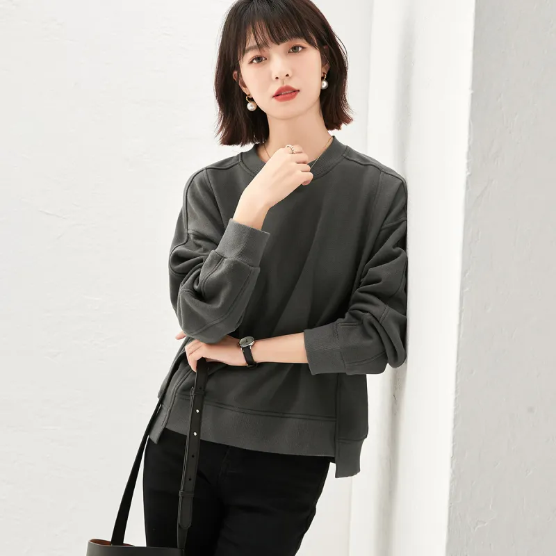 Mt Sweatshirt Women's Brick Gray-2