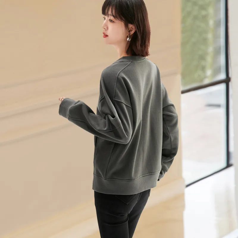 Mt Sweatshirt Women's Brick Gray-3