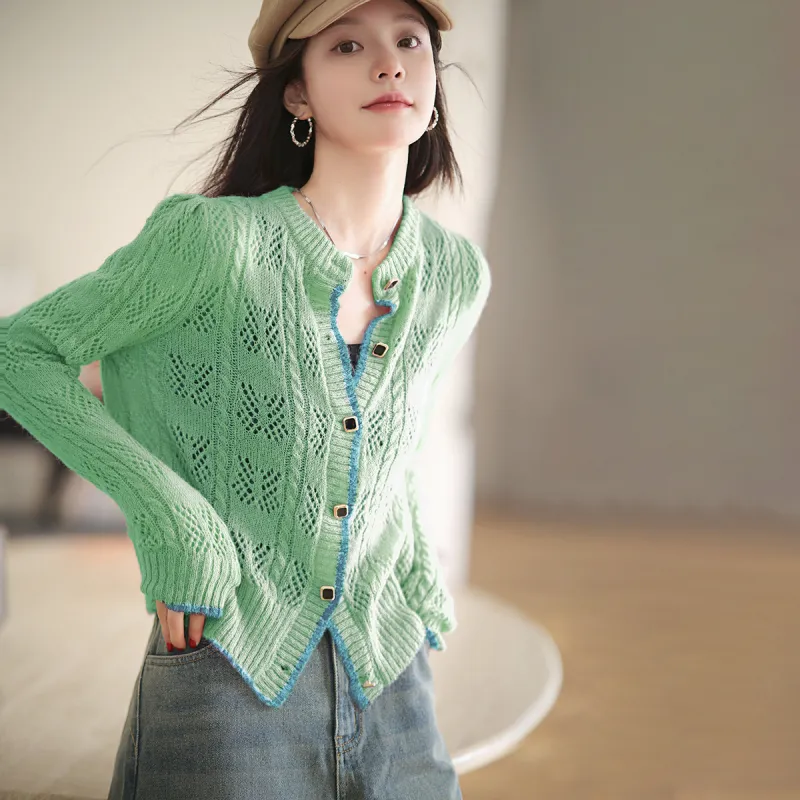 MT Sweaters Women's Green-2