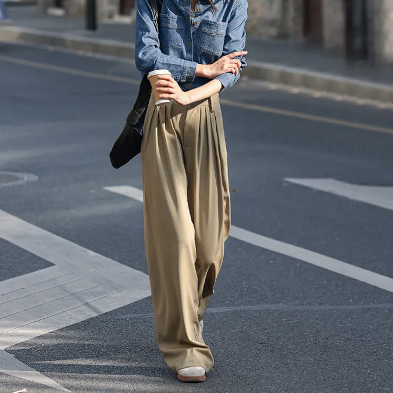 Demana Casual Pants Women's Mustard Yellow-1