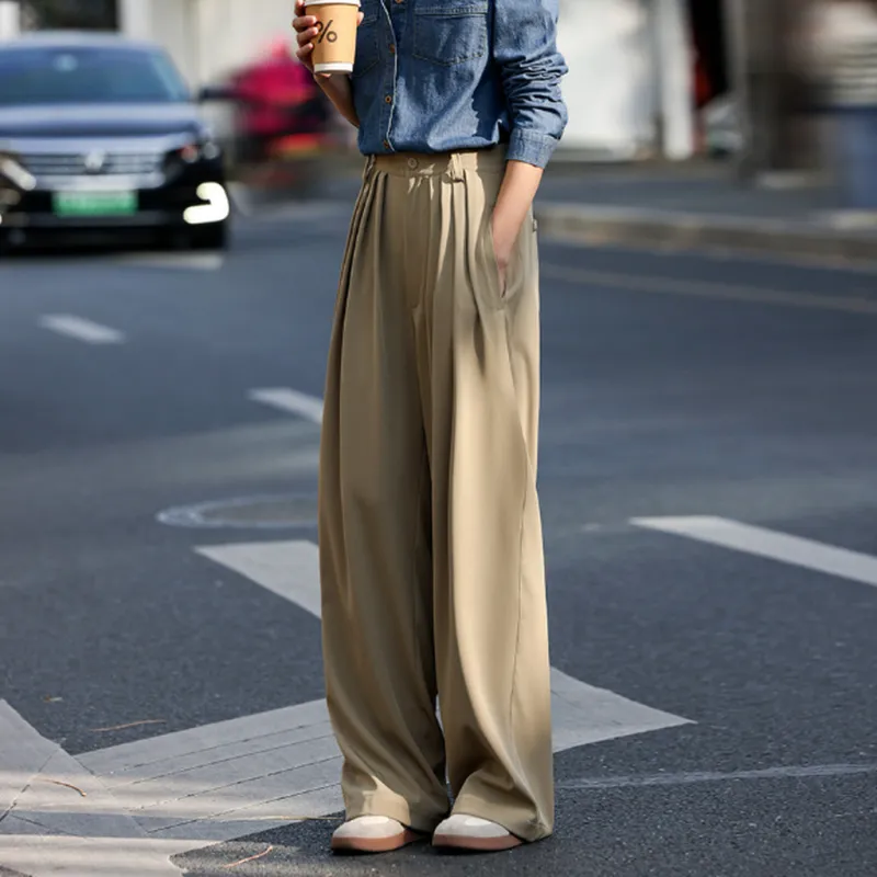 Demana Casual Pants Women's Mustard Yellow-2