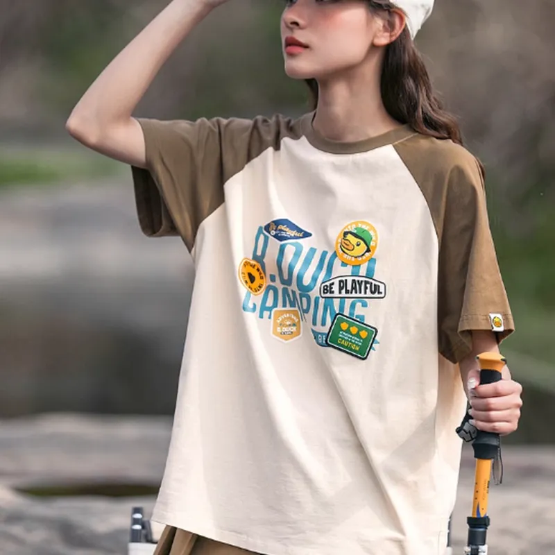 B.Duck T Shirt Women's Multicolor-1