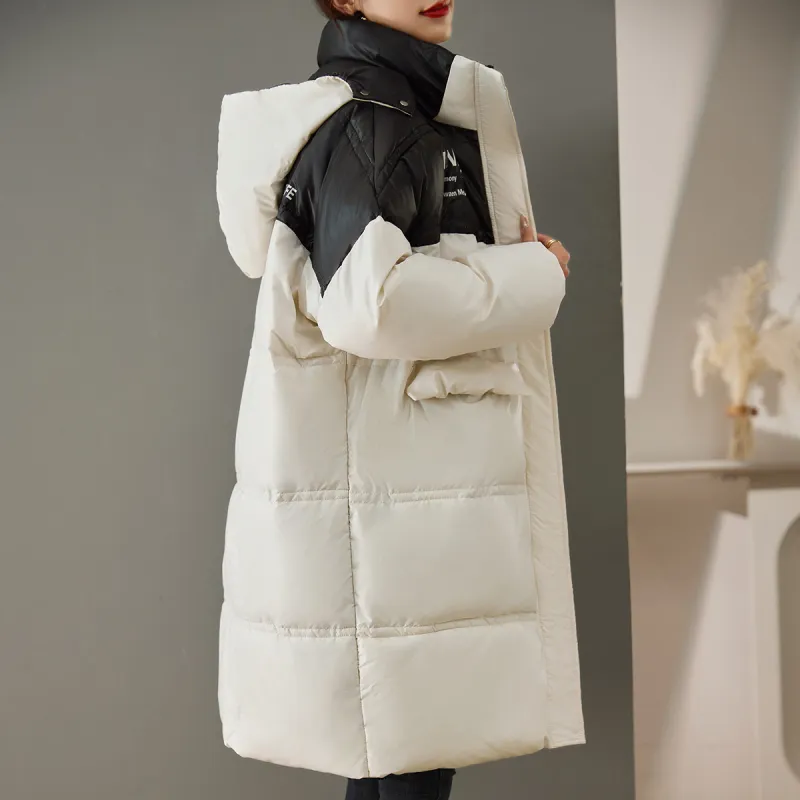 Emodues Puffer Jacket Women's White-3