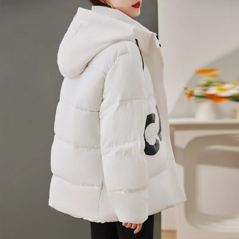 Emodues Puffer Jacket Women's White-2