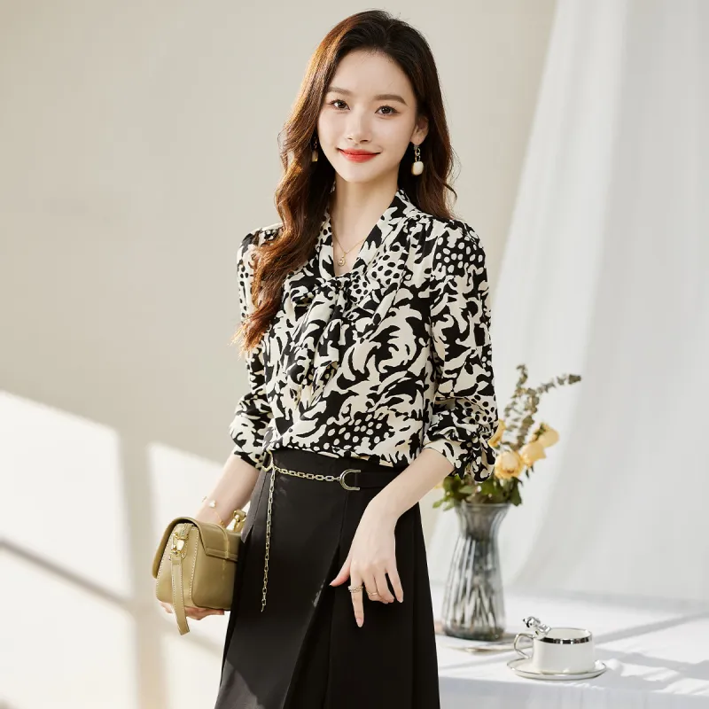 Hang Yi Court Shirt Women's Black-1