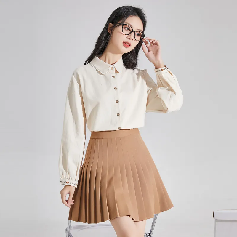Tonlion Shirts Women's Ecru-2