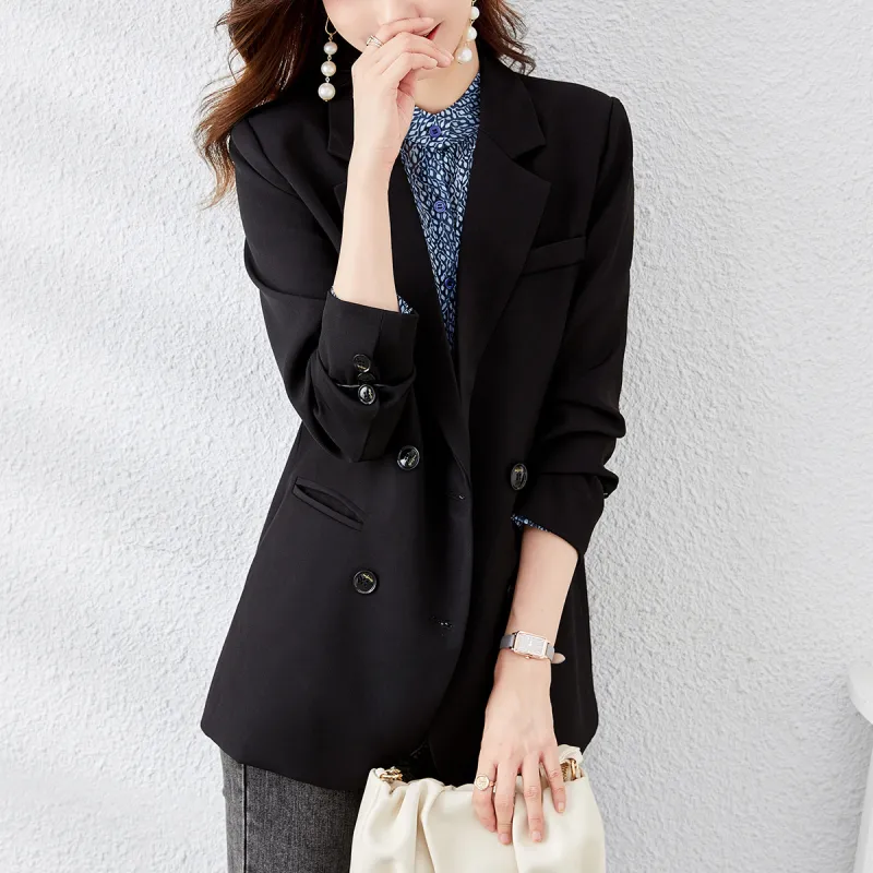 TERRE BLEUE Business Suit Women's Black-1