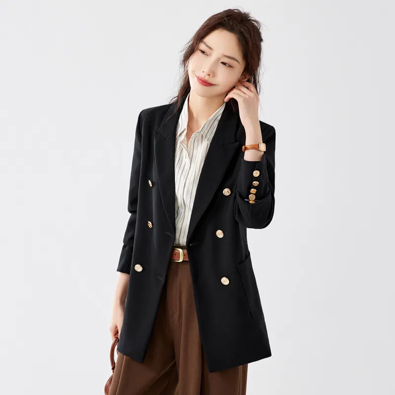 TERRE BLEUE Business Suit Women's Black-2