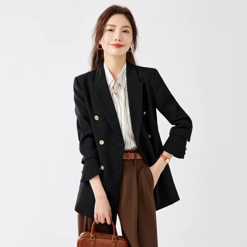 TERRE BLEUE Business Suit Women's Black-1