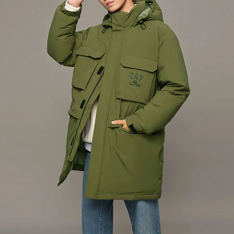 GAP Down Jacket Men's Army Green-2