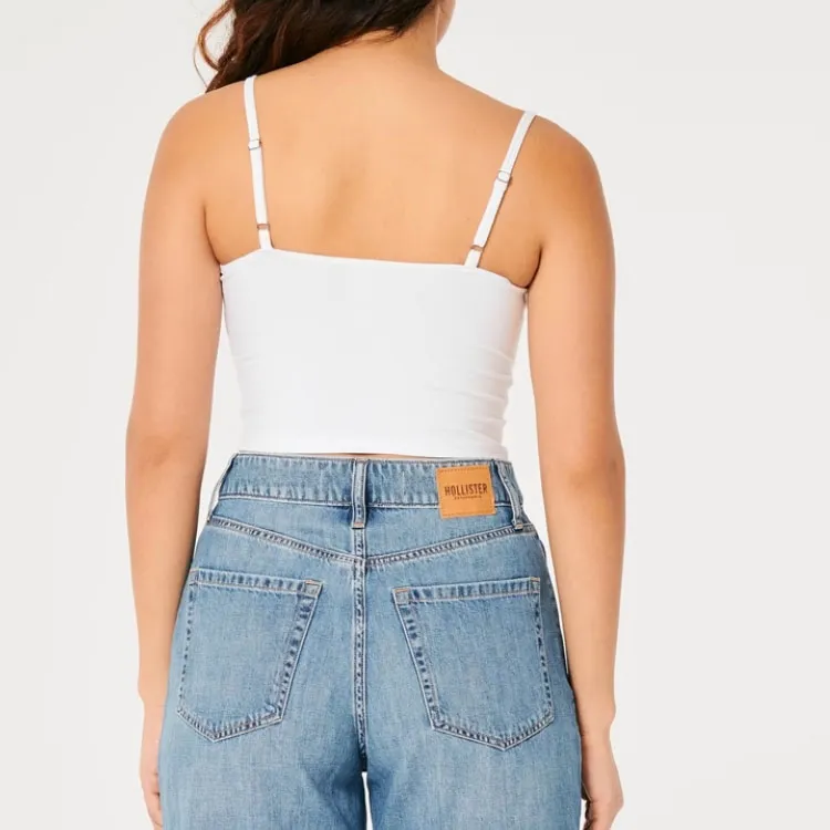 Hollister Camisole Women's White-2