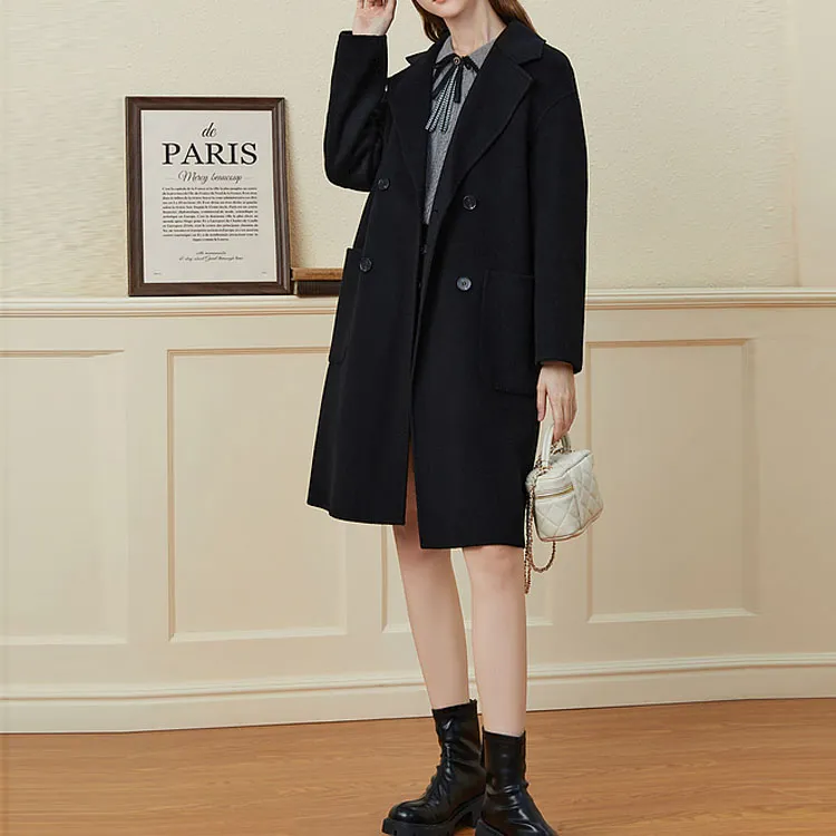 KBNE Coats Women's Navy Blue-1
