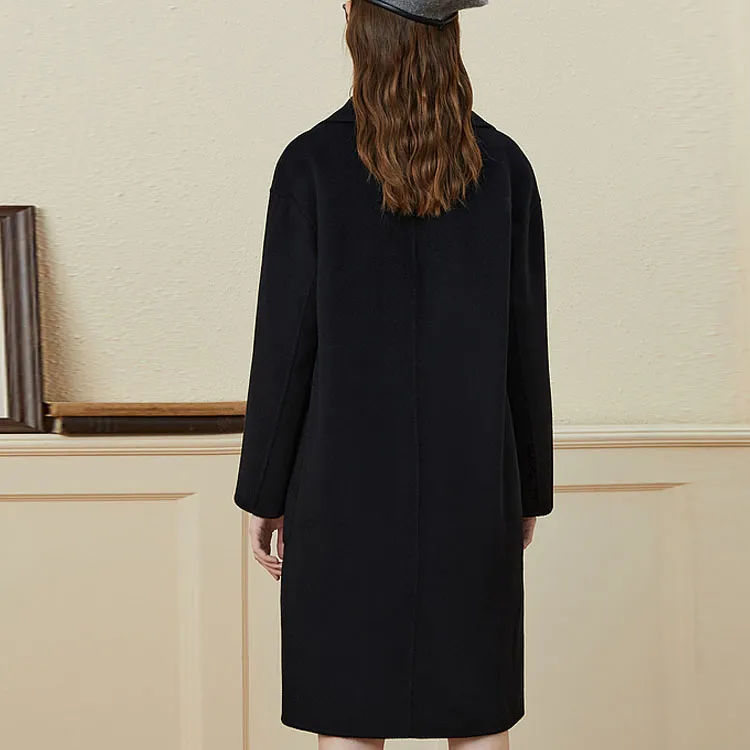 KBNE Coats Women's Navy Blue-2