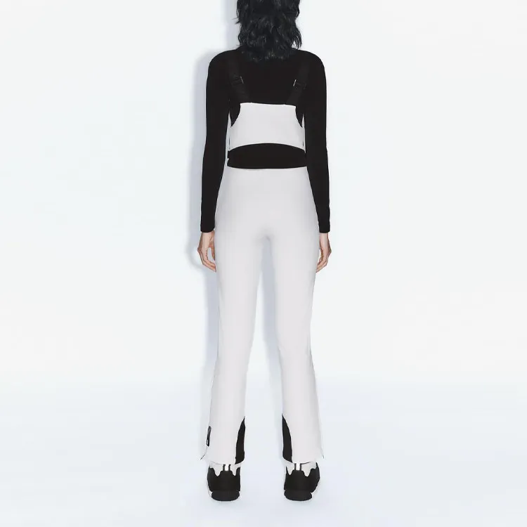 ZARA Skiing Series Overalls Women's White-3