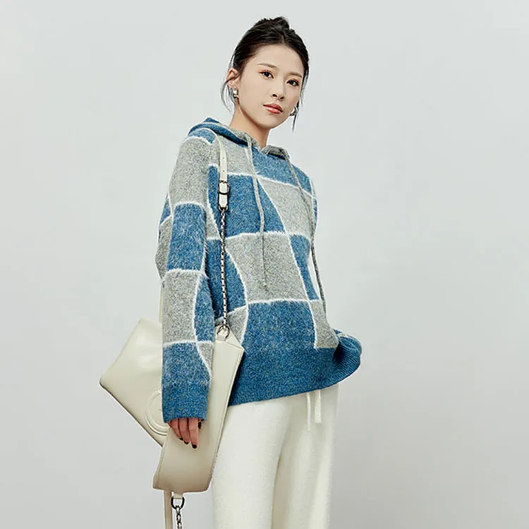 Weekly Sweater Women's Blue Gray-1