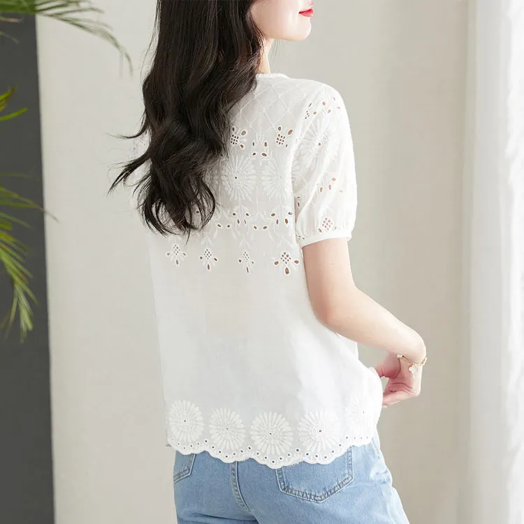 Still Quiet T Shirt Women's White-2