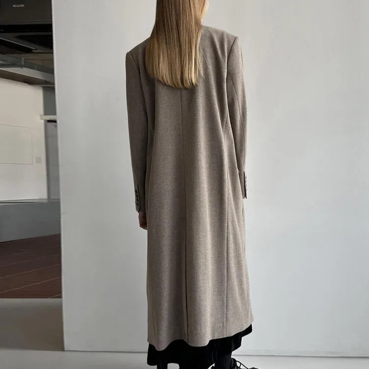 LOW CLASSIC Coats Women's Beige-2