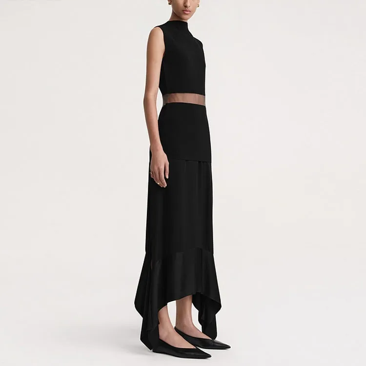 TOTEME High Neck Evening Top-2