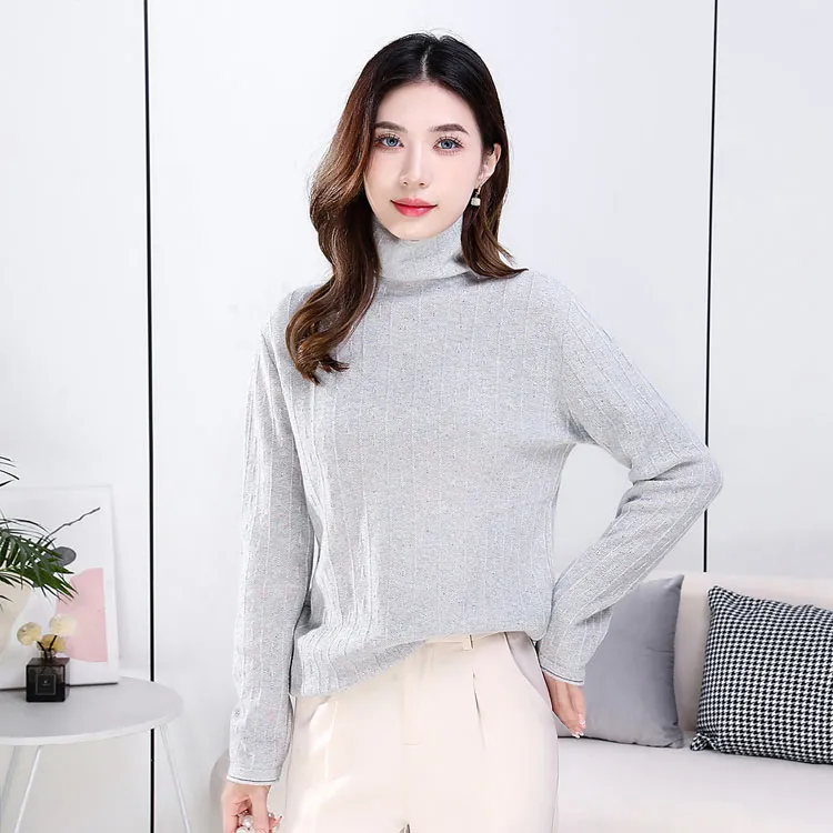 M.SUYA Sweater Women's Colorful Blue-2