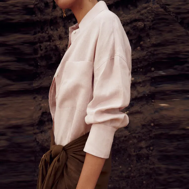 ZARA Shirts Women's Light Pink-2