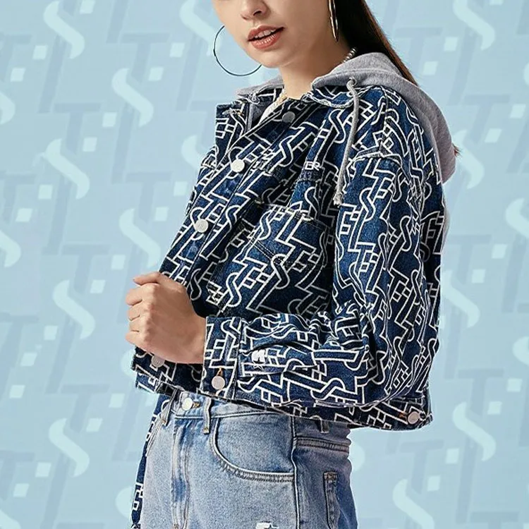 STARTER Denim Jacket Women's Denim Blue-2
