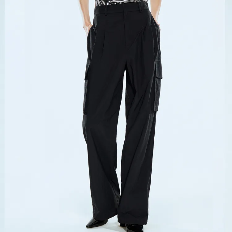COVERINS Cargo Pants Women's Black-2