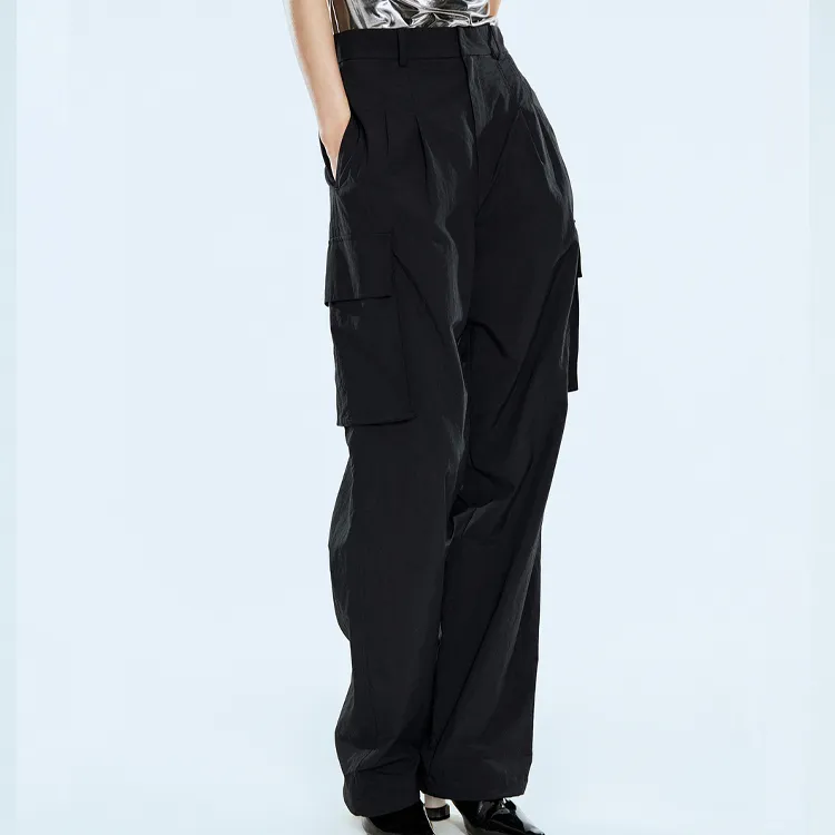 COVERINS Cargo Pants Women's Black-4