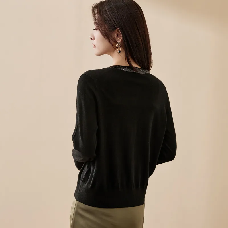 CARBAMMI Knitwear Women's Black-2